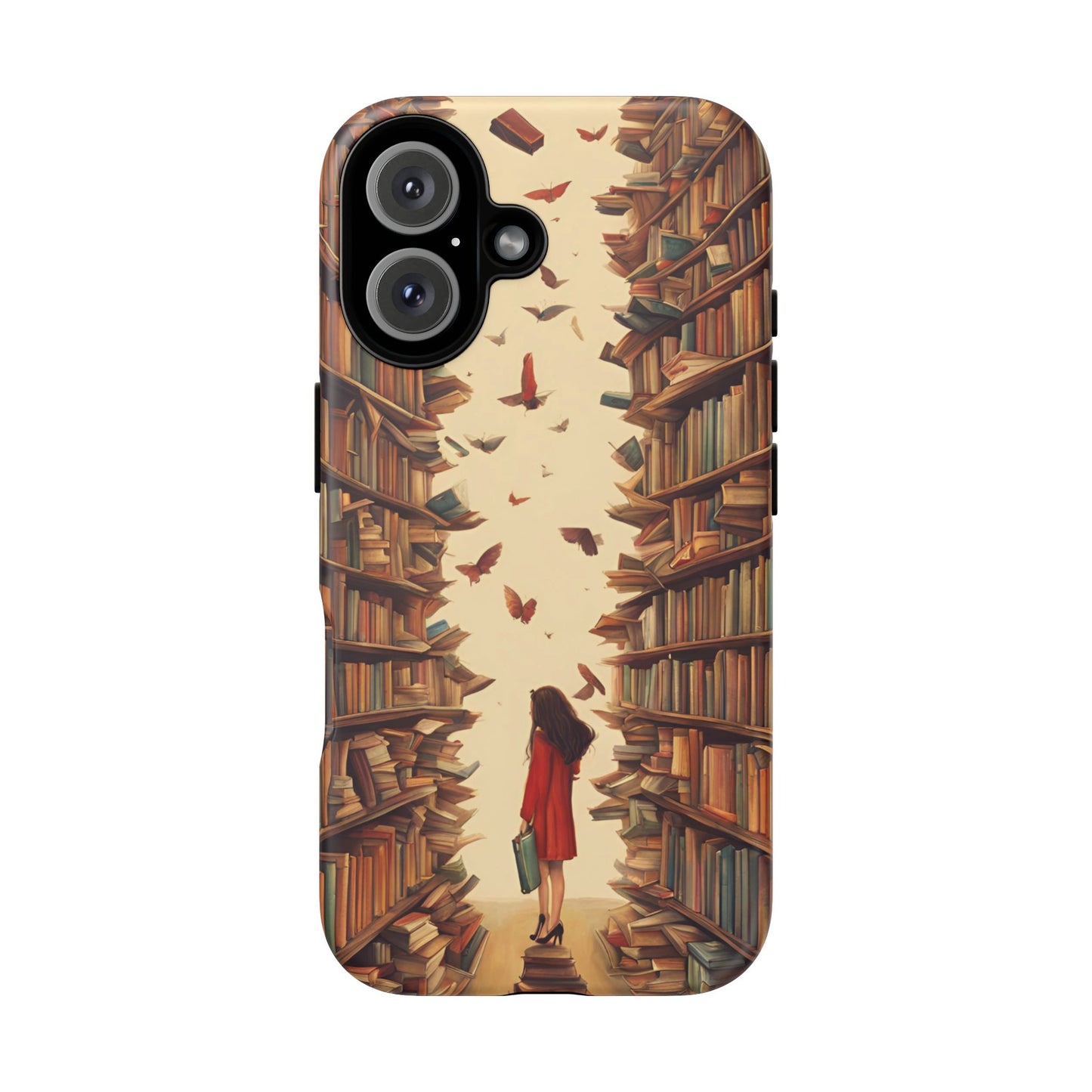 Literary Escape Phone Case - Book Lovers Design