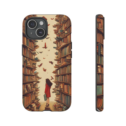 Literary Escape Phone Case - Book Lovers Design