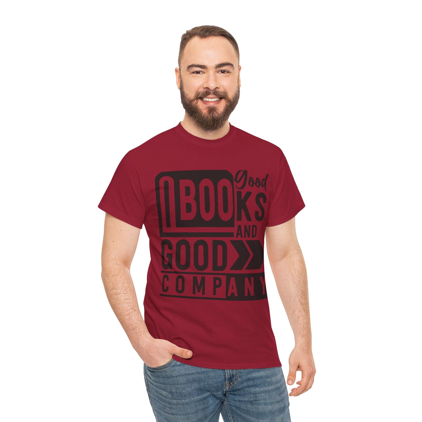 Books and Good Company Unisex Heavy Cotton T-Shirt