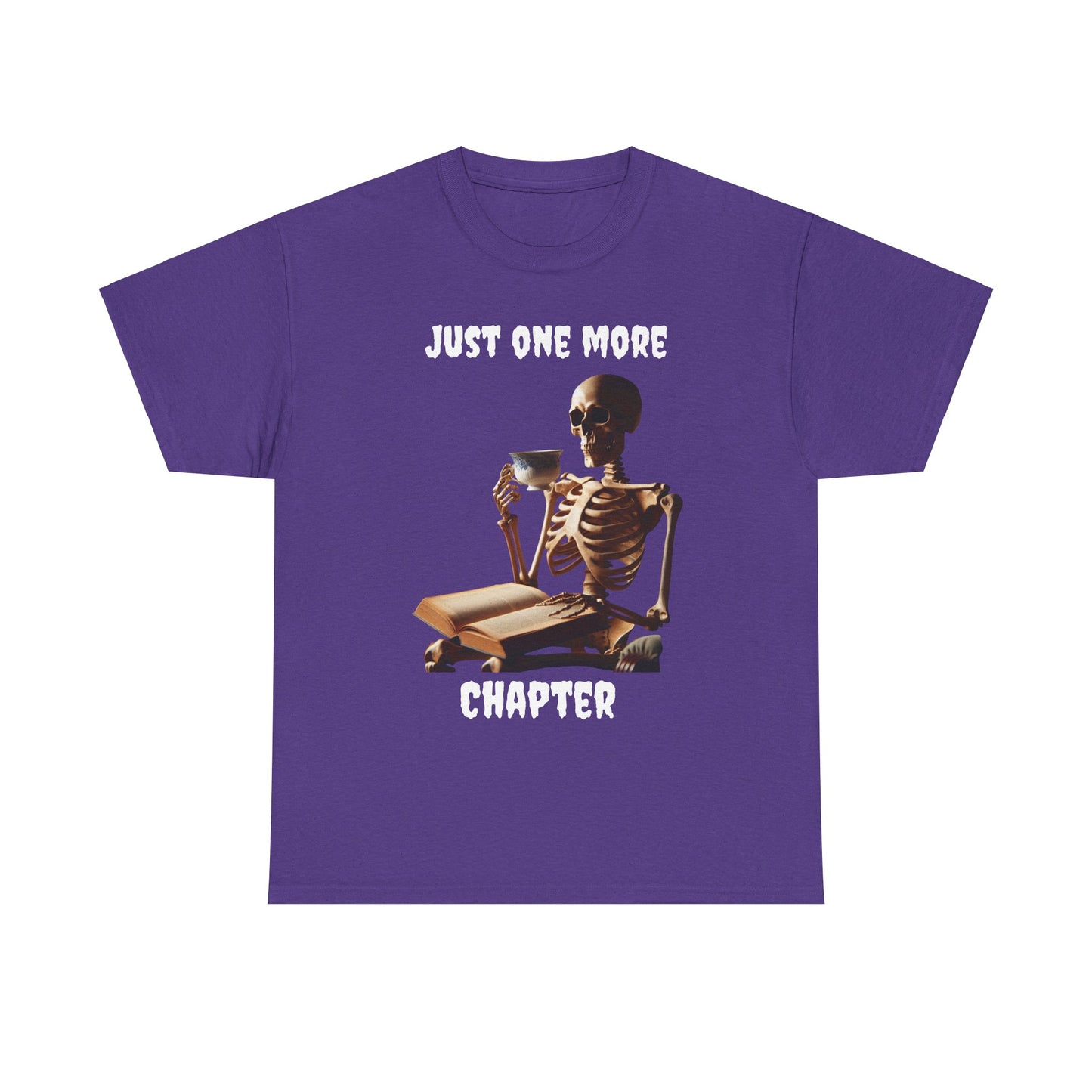 Just One More Chapter t-shirt - Perfect for Book Lovers