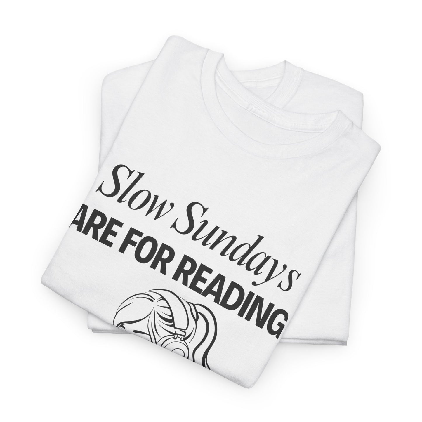 Slow Sundays Reading T-Shirt - Unisex