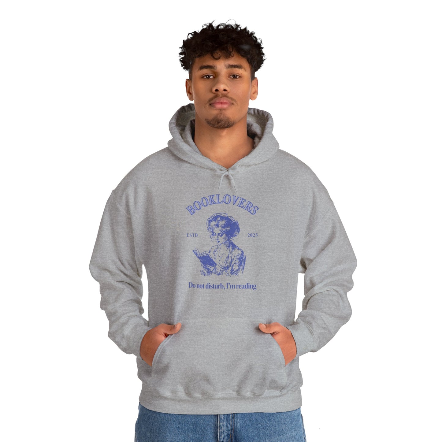 Book Lovers Hooded Sweatshirt - Cozy Unisex Pullover for Readers