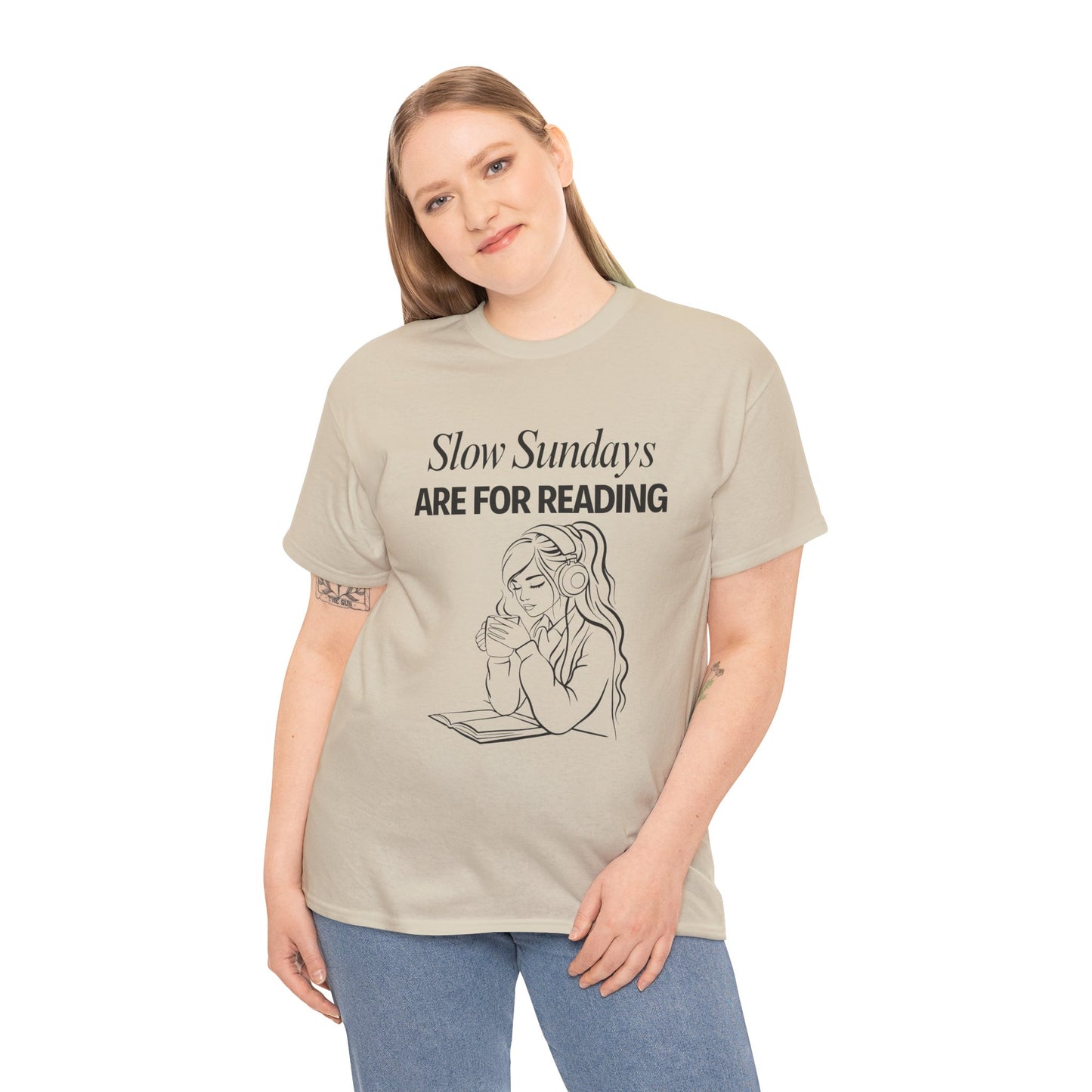 Slow Sundays Reading T-Shirt - Unisex