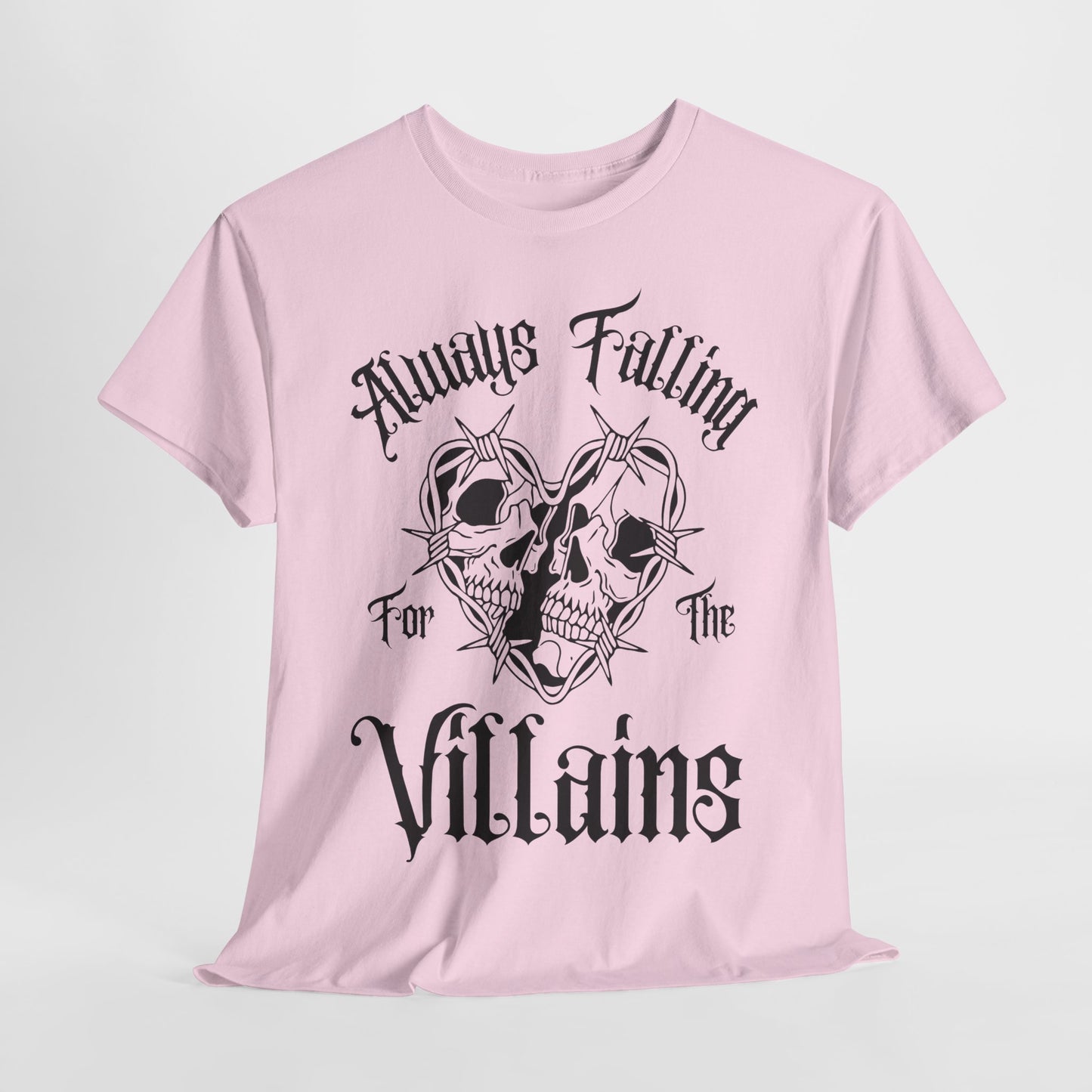 Always Falling for the Villains Unisex t-shirt