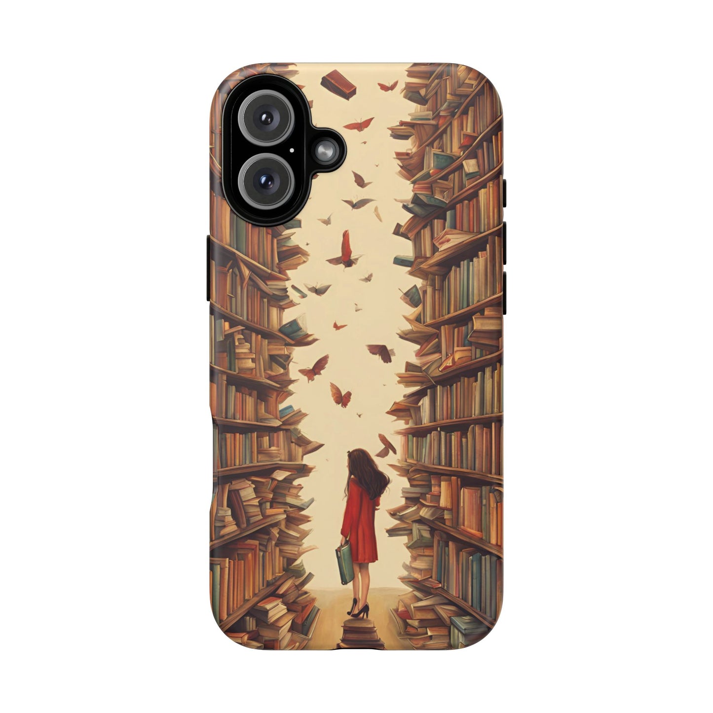 Literary Escape Phone Case - Book Lovers Design