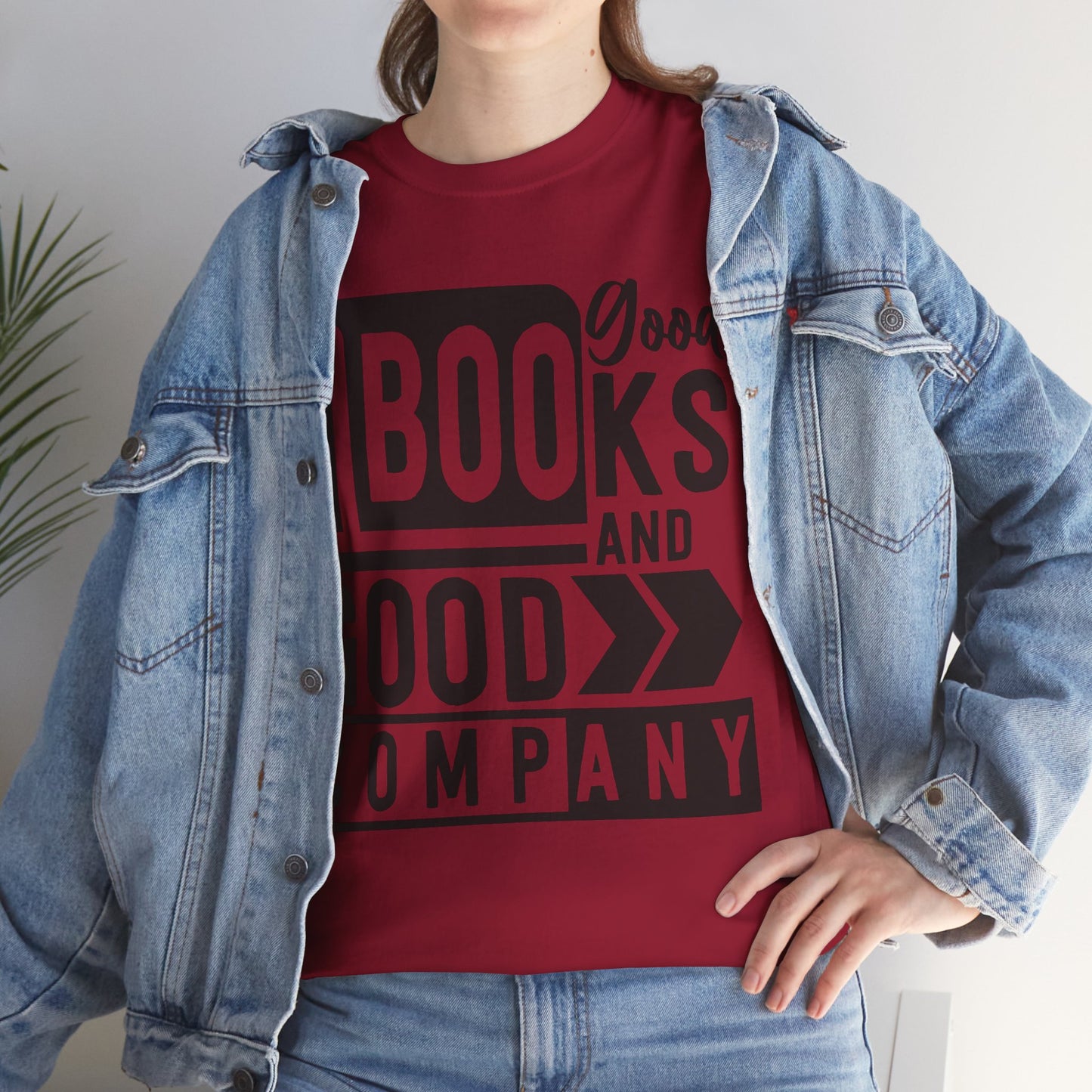 Books and Good Company Unisex Heavy Cotton T-Shirt