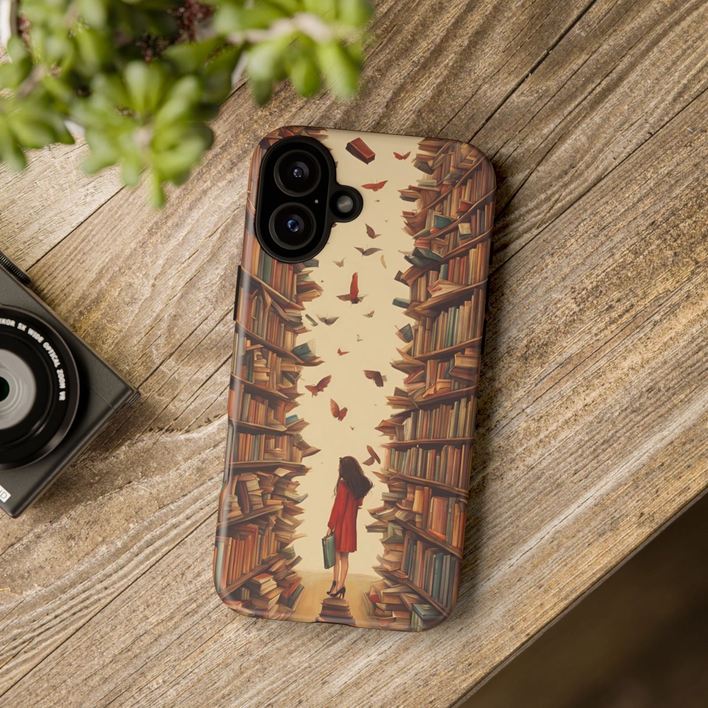 Literary Escape Phone Case - Book Lovers Design