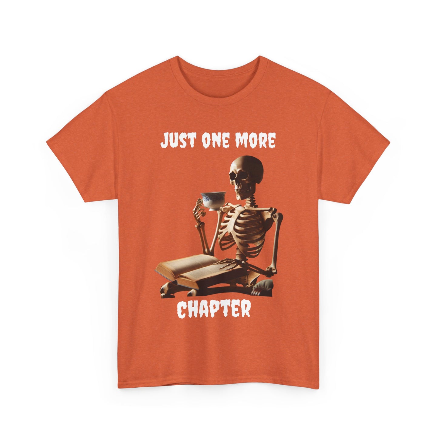 Just One More Chapter t-shirt - Perfect for Book Lovers