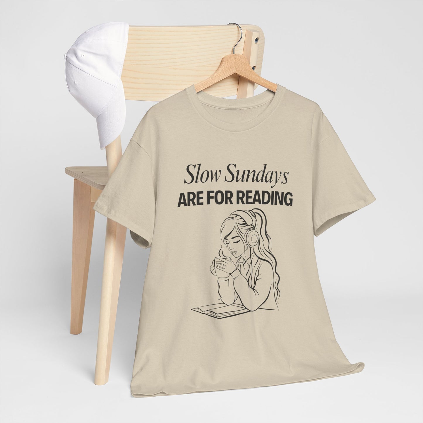 Slow Sundays Reading T-Shirt - Unisex