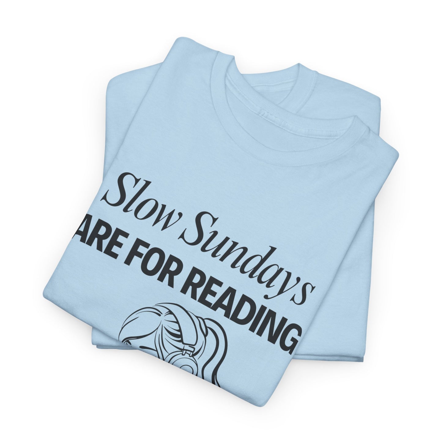 Slow Sundays Reading T-Shirt - Unisex