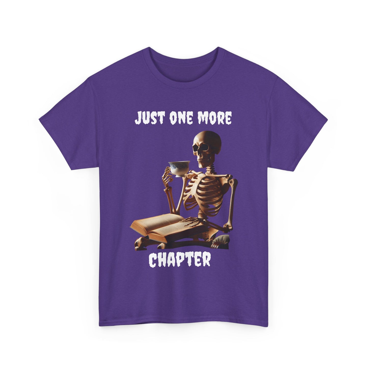 Just One More Chapter t-shirt - Perfect for Book Lovers