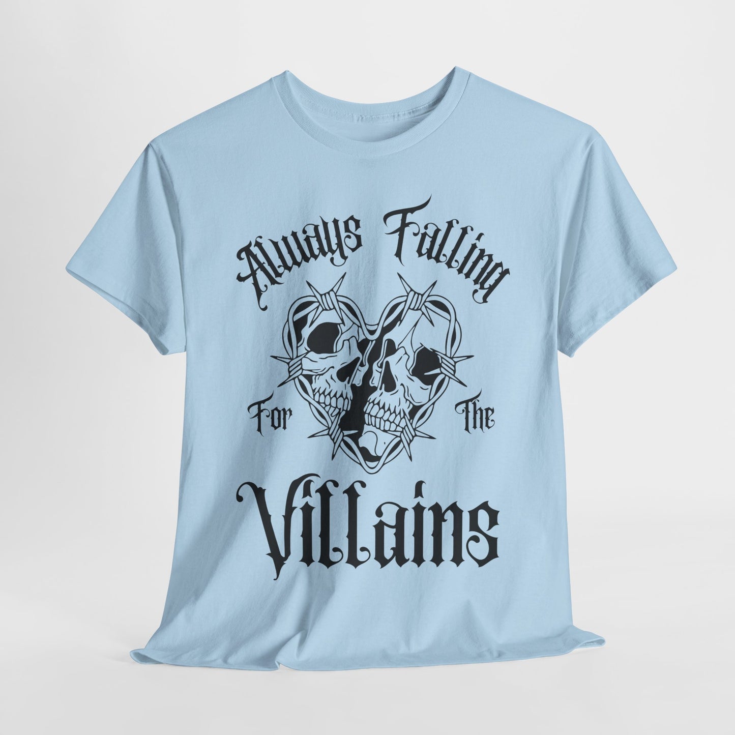 Always Falling for the Villains Unisex t-shirt