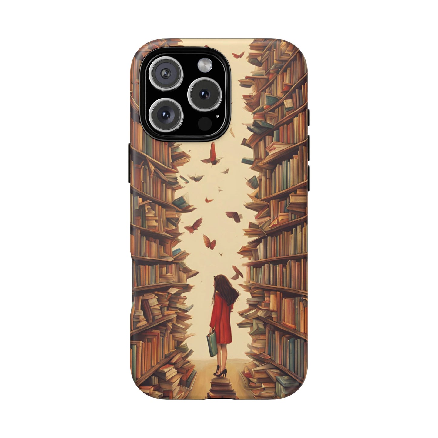 Literary Escape Phone Case - Book Lovers Design