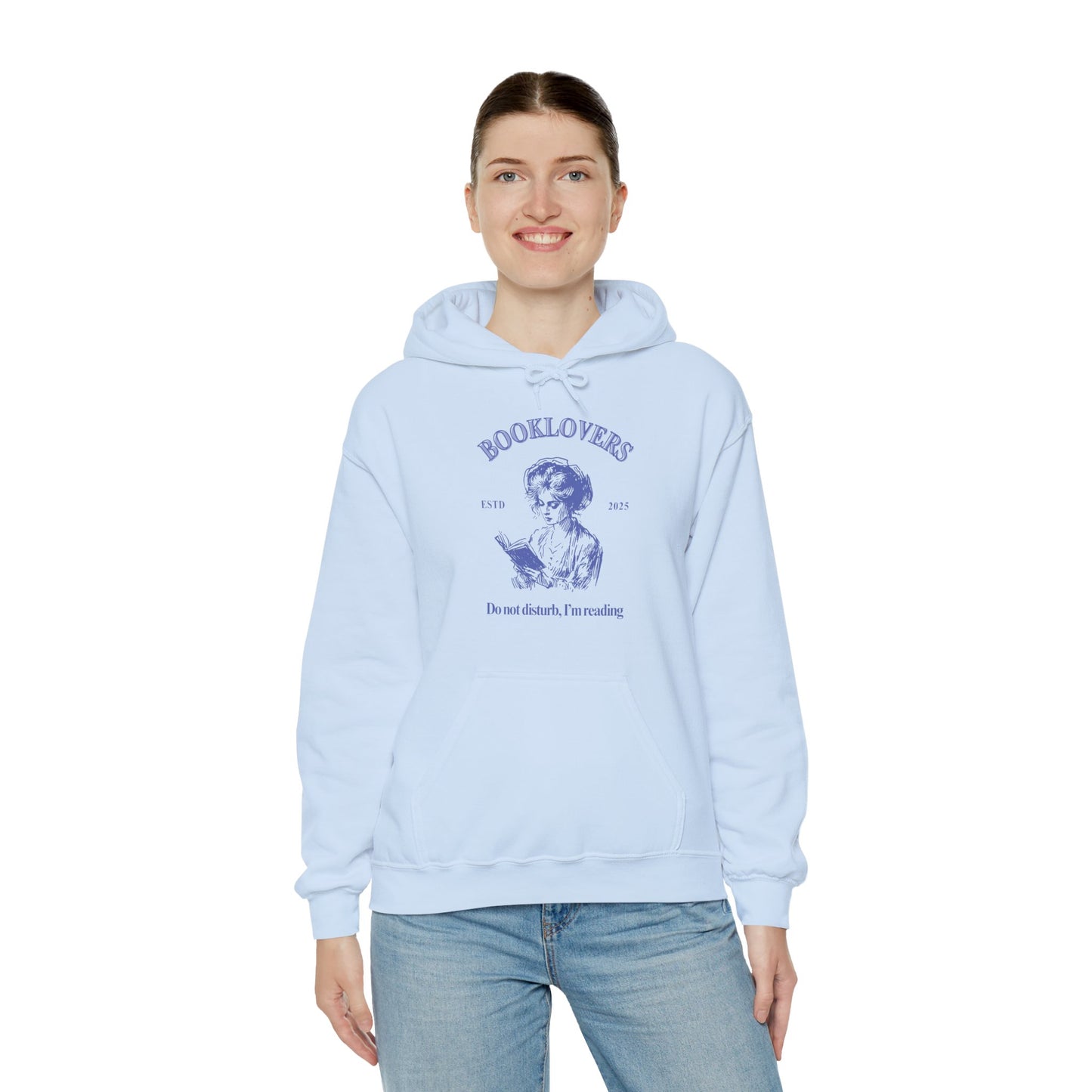 Book Lovers Hooded Sweatshirt - Cozy Unisex Pullover for Readers