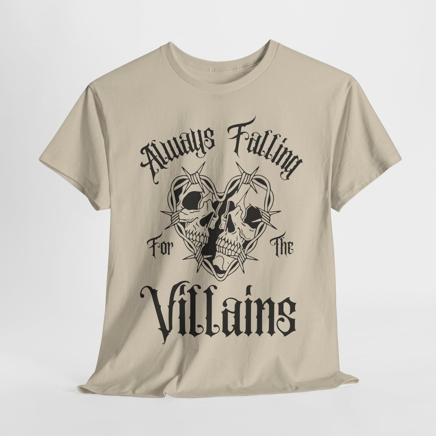 Always Falling for the Villains Unisex t-shirt