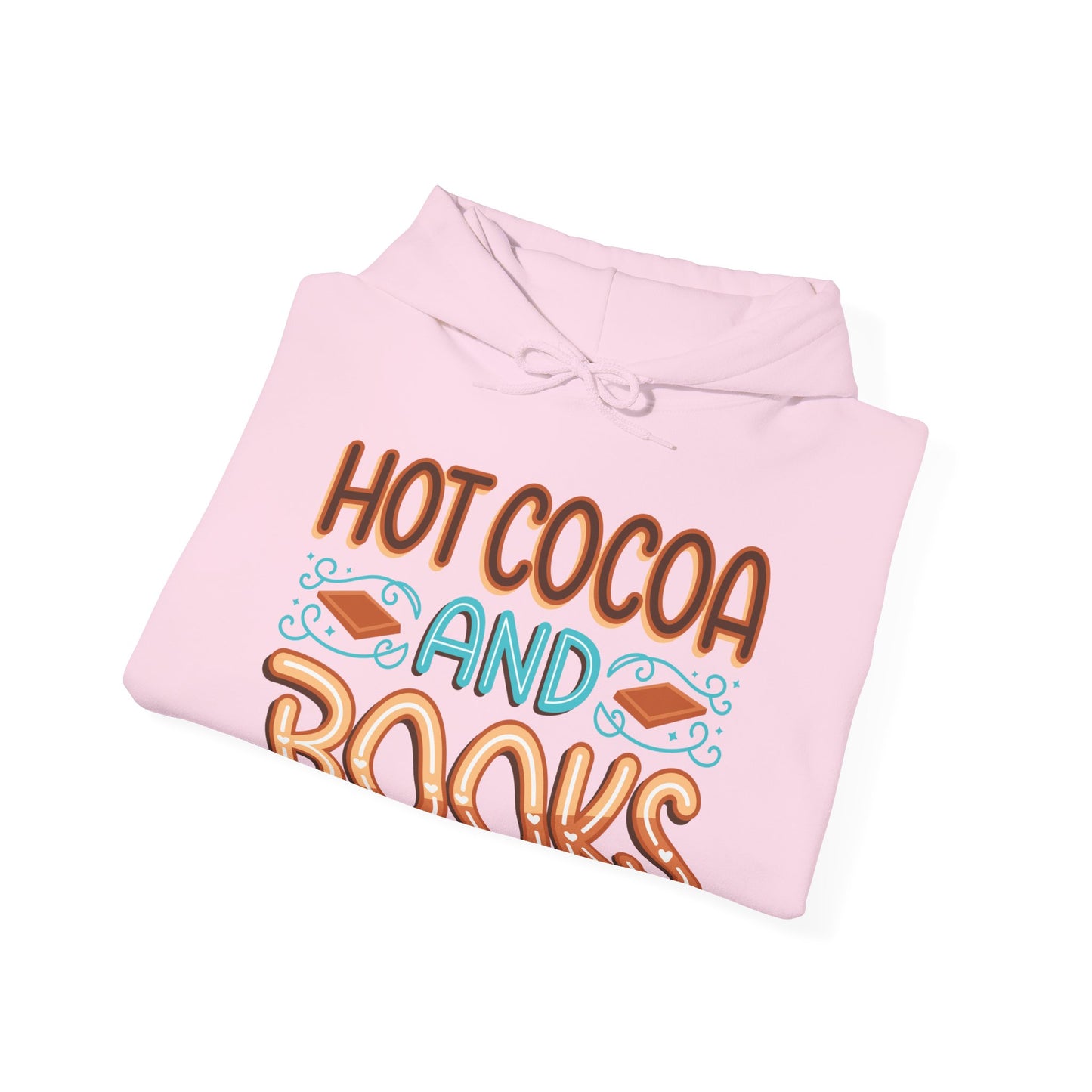 Hot Cocoa and Books Unisex Hoodie - Cozy Sweater for Book Lovers