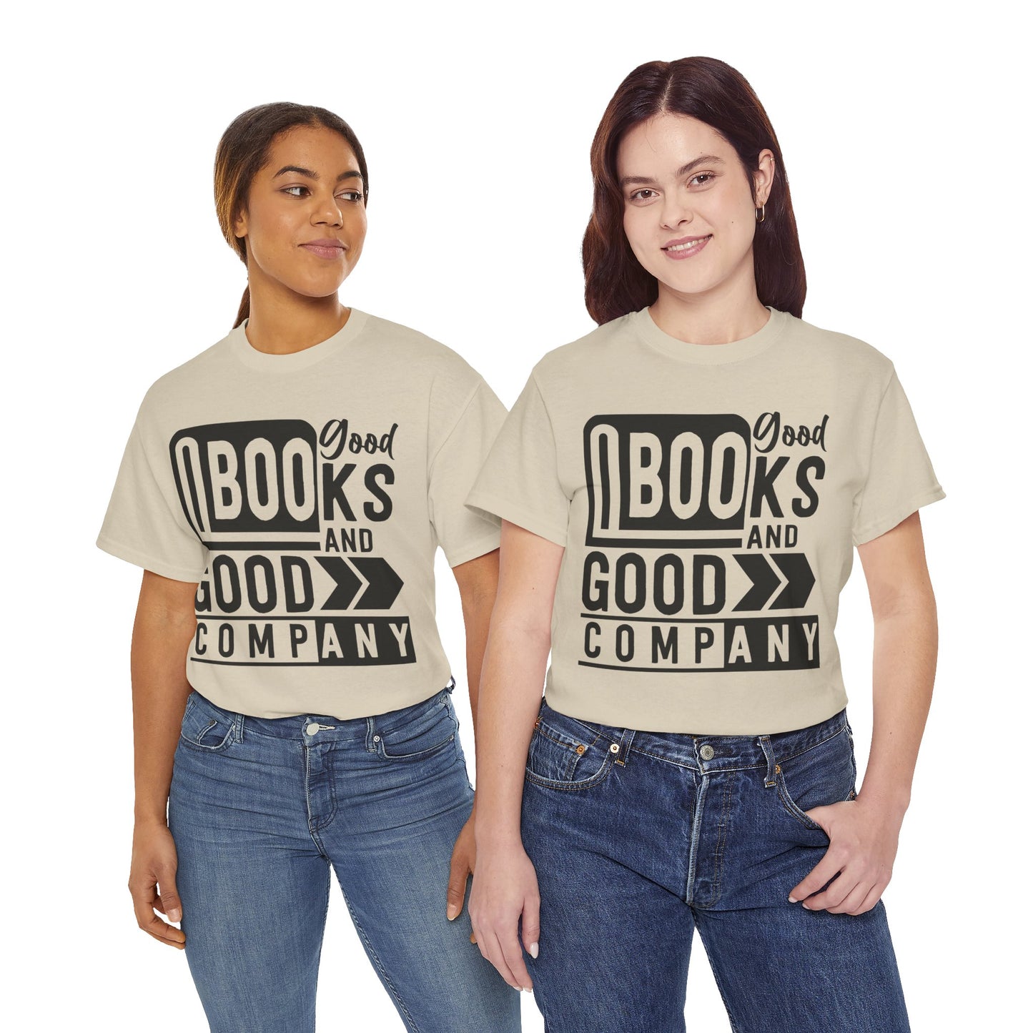 Books and Good Company Unisex Heavy Cotton T-Shirt