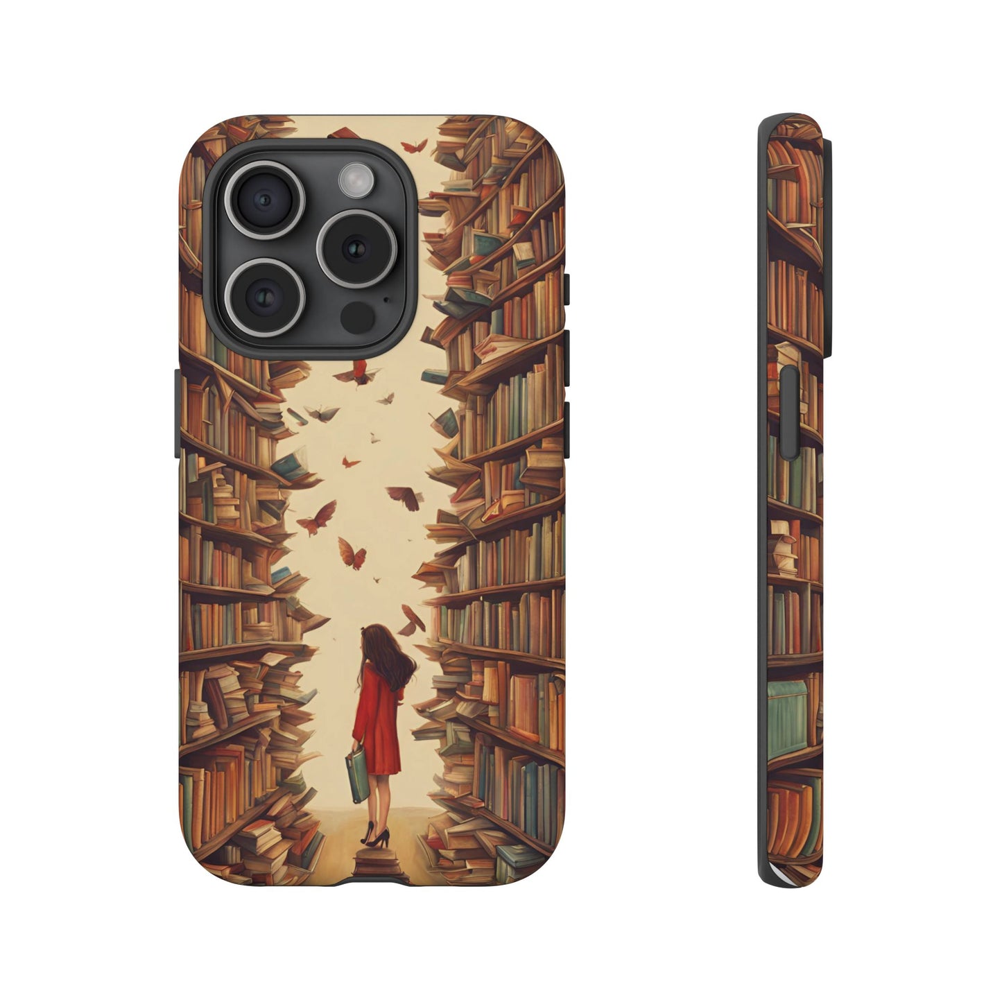 Literary Escape Phone Case - Book Lovers Design