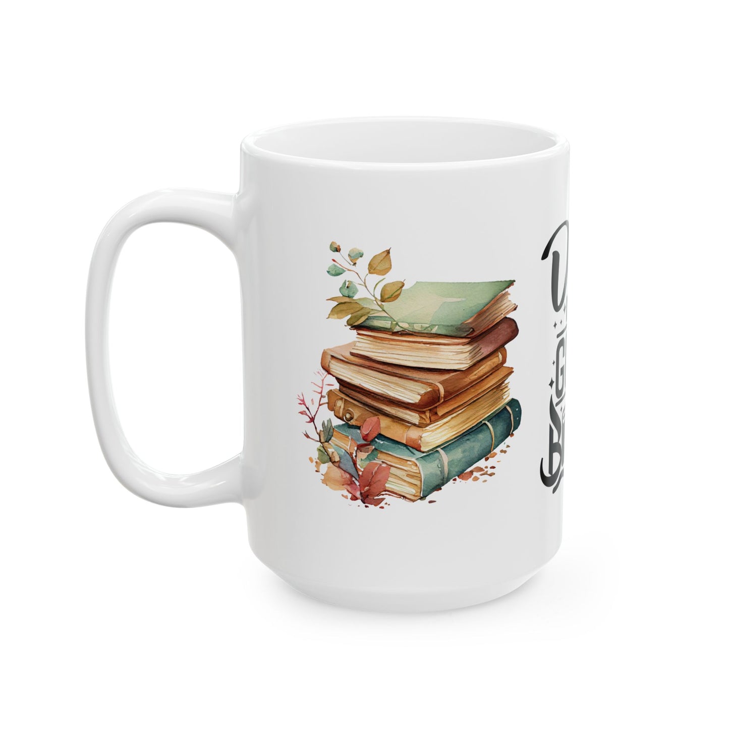 Dive into a Good Book Ceramic Mug - Perfect for Book Lovers