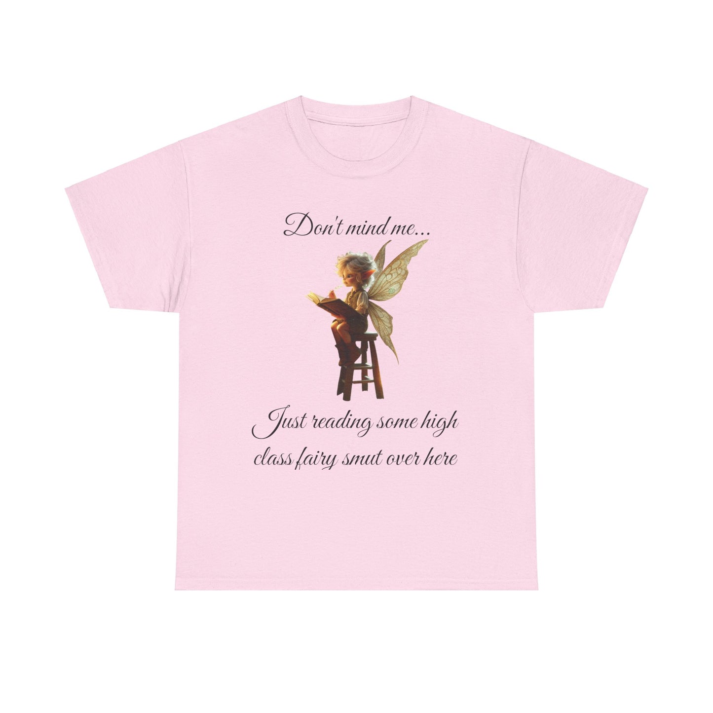 Fairy Smut Heavy Cotton Tee - Fantasy Art Shirt for Readers