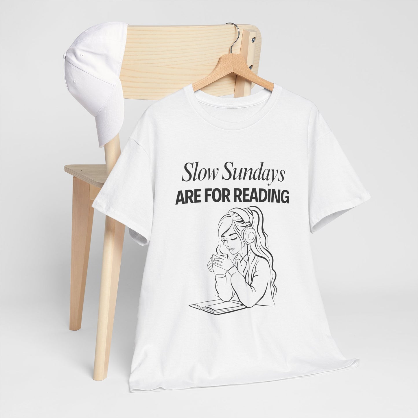 Slow Sundays Reading T-Shirt - Unisex