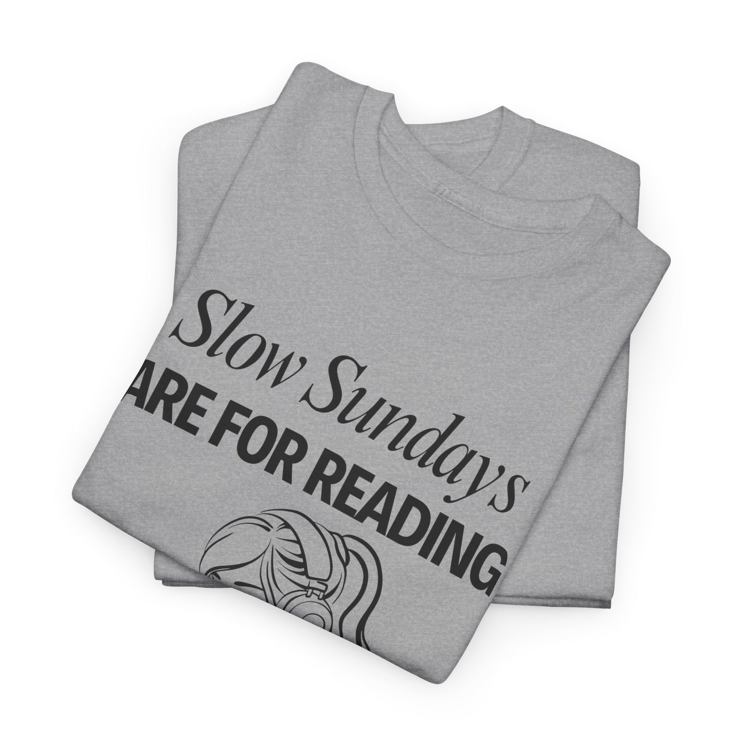 Slow Sundays Reading T-Shirt - Unisex