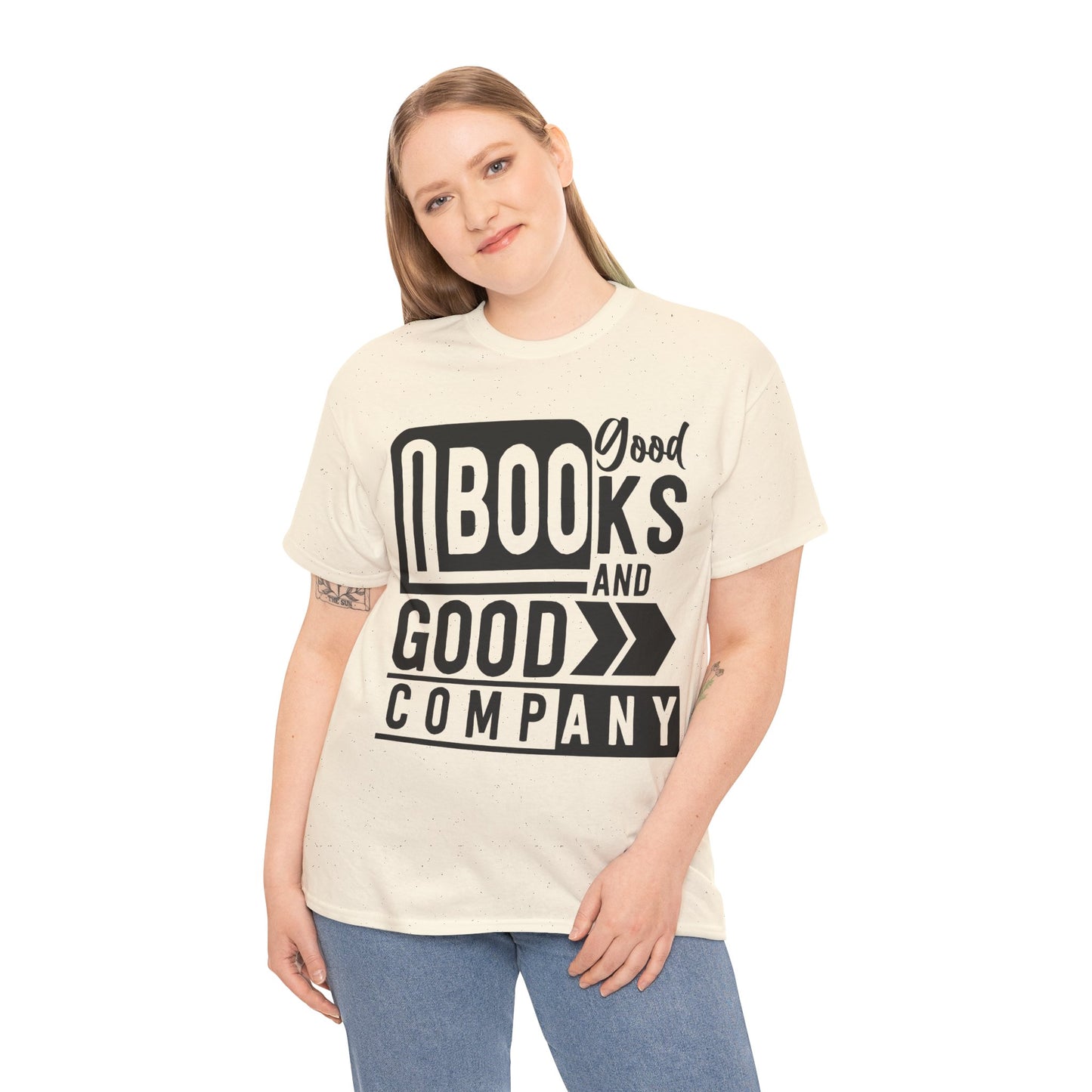 Books and Good Company Unisex Heavy Cotton T-Shirt