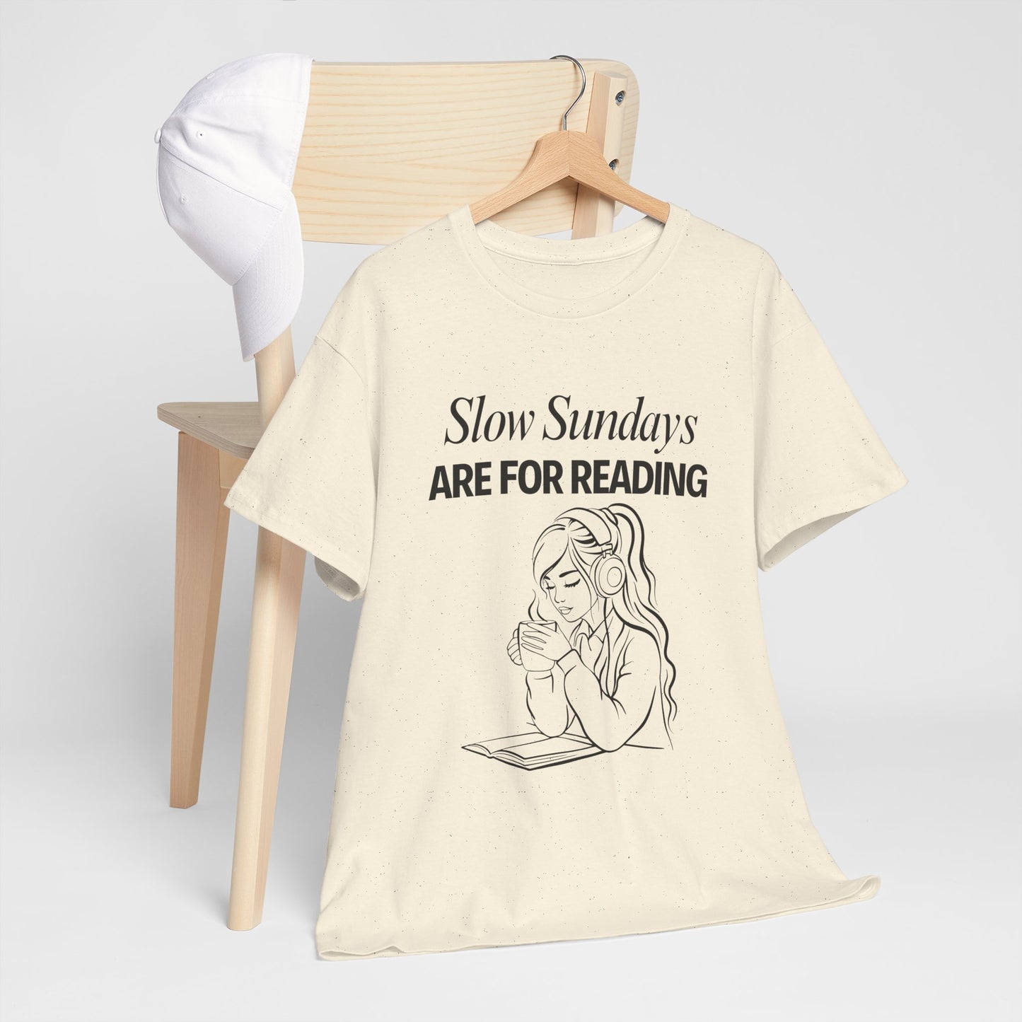 Slow Sundays Reading T-Shirt - Unisex