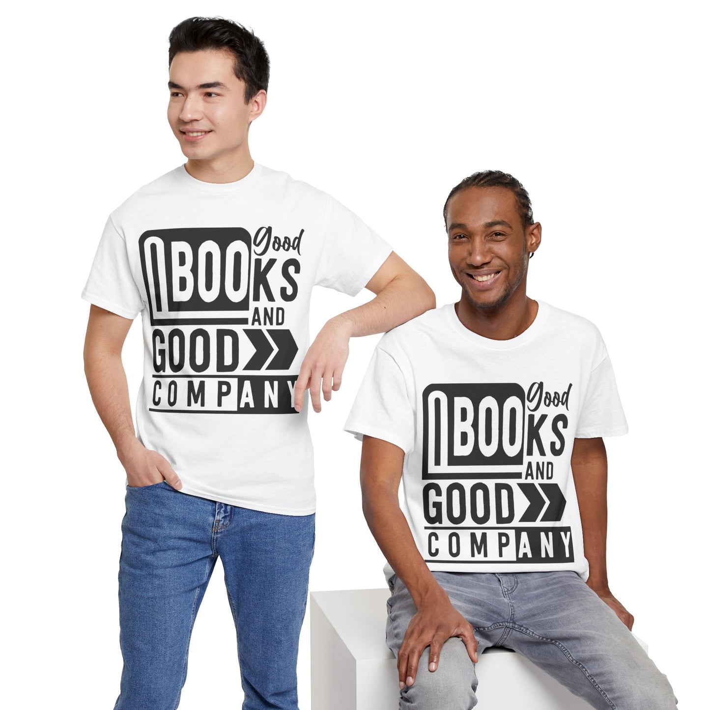 Books and Good Company Unisex Heavy Cotton T-Shirt