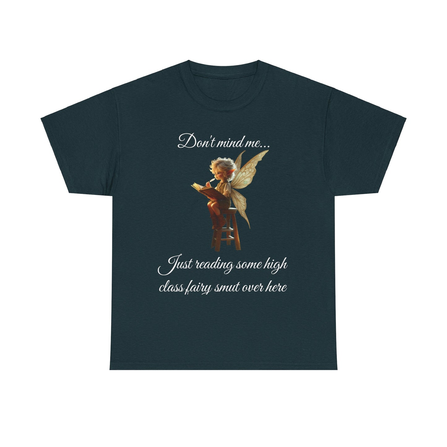 Fairy Smut Heavy Cotton Tee - Fantasy Art Shirt for Readers