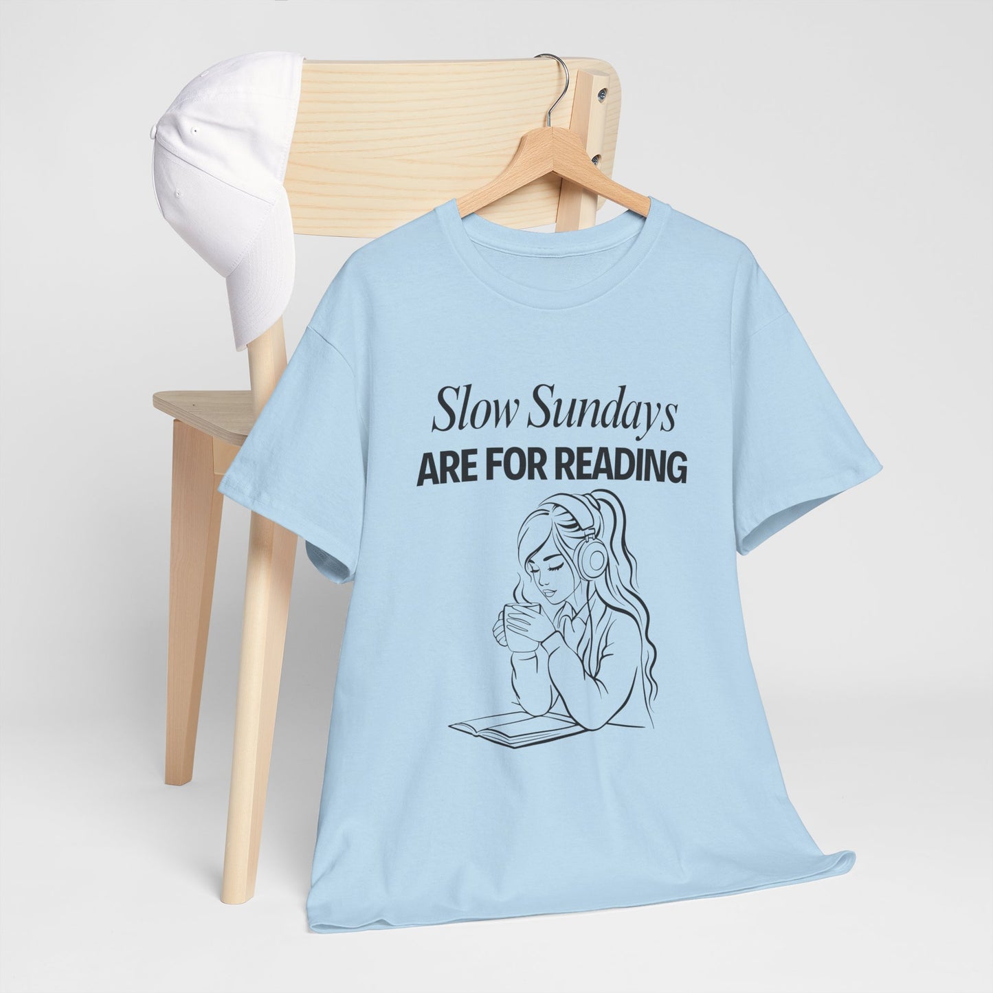 Slow Sundays Reading T-Shirt - Unisex