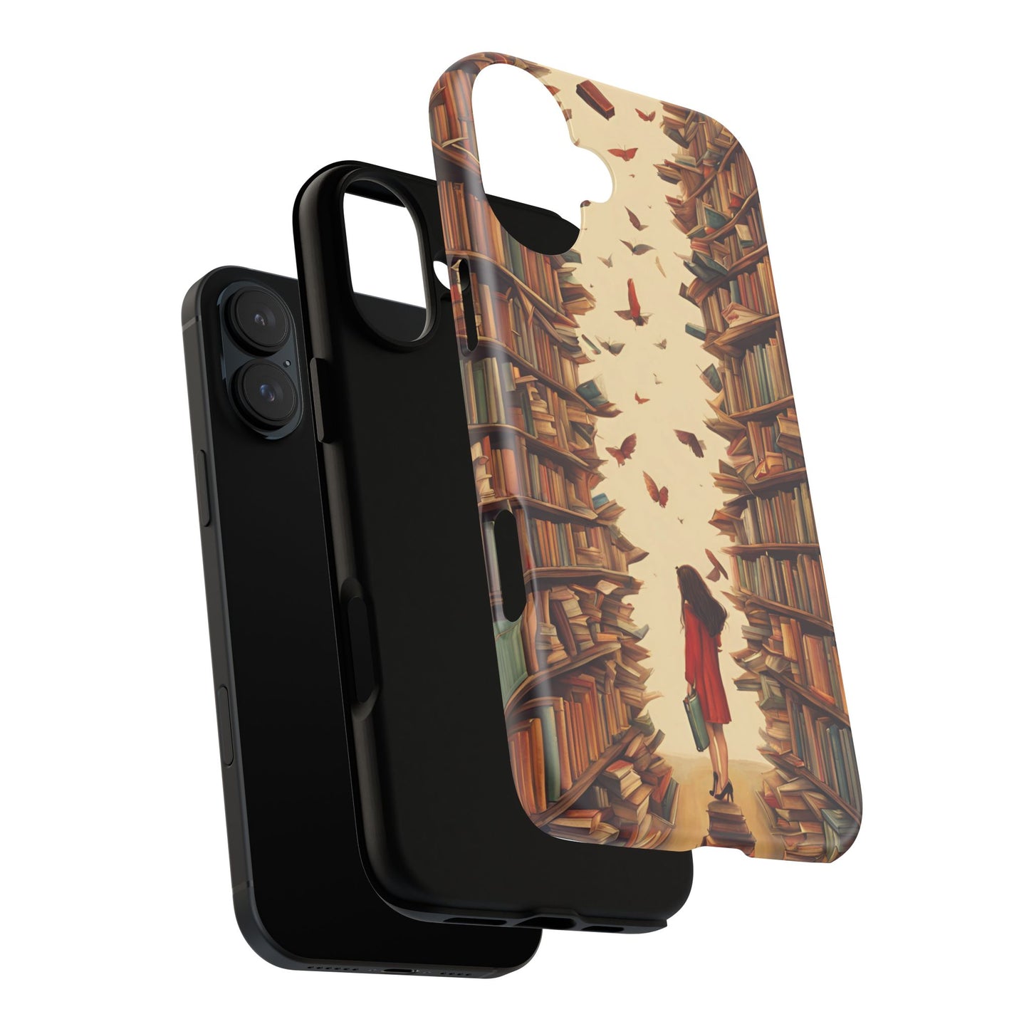 Literary Escape Phone Case - Book Lovers Design