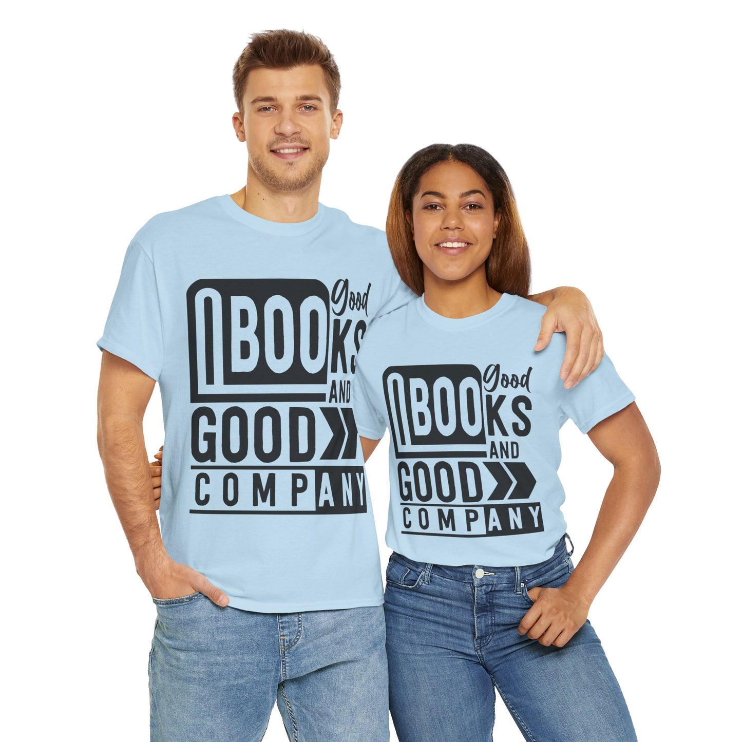 Books and Good Company Unisex Heavy Cotton T-Shirt