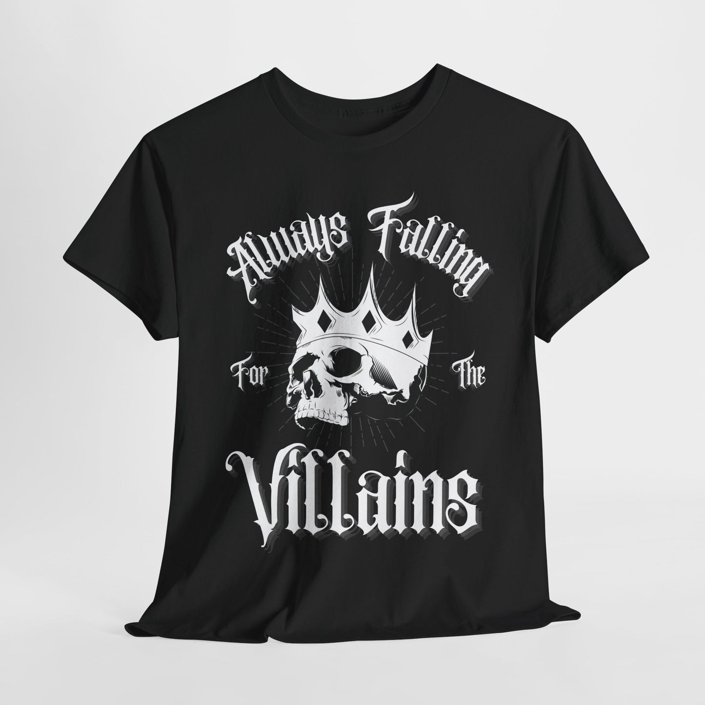 Always Falling for the Villains Unisex t-shirt