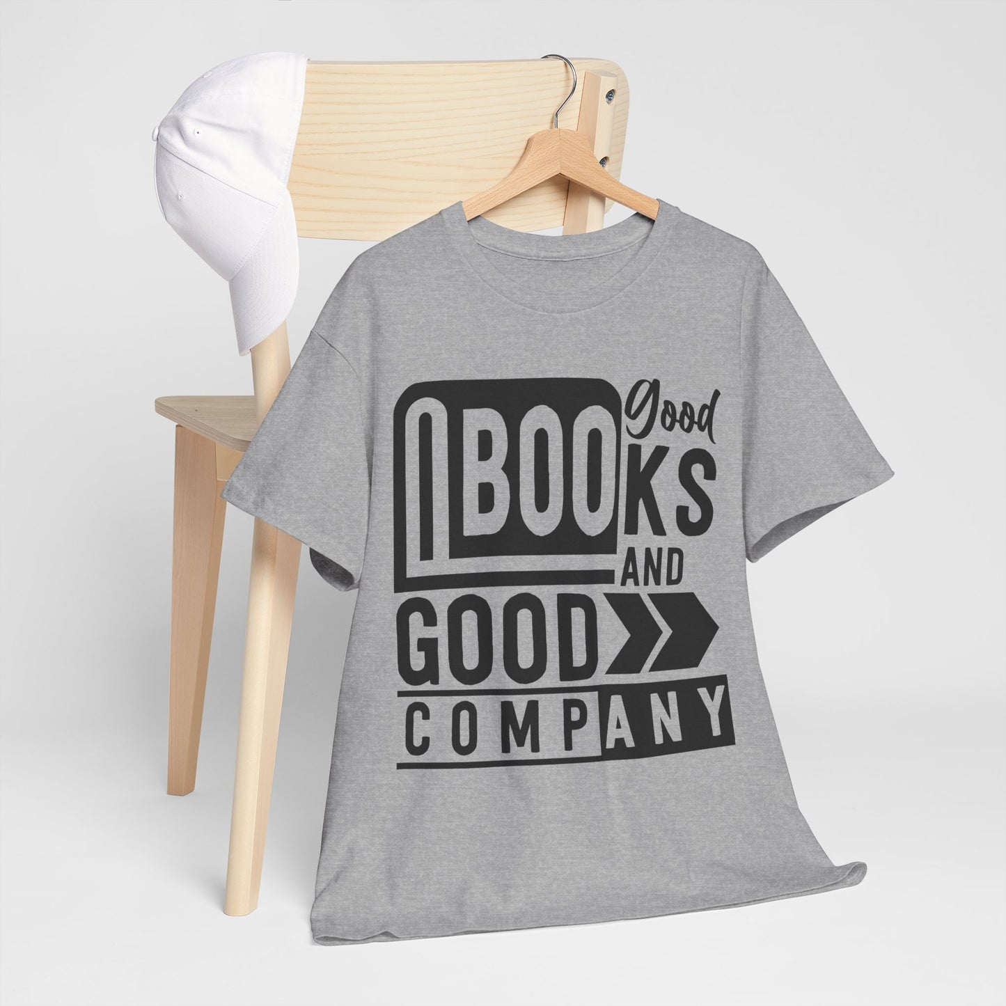 Books and Good Company Unisex Heavy Cotton T-Shirt