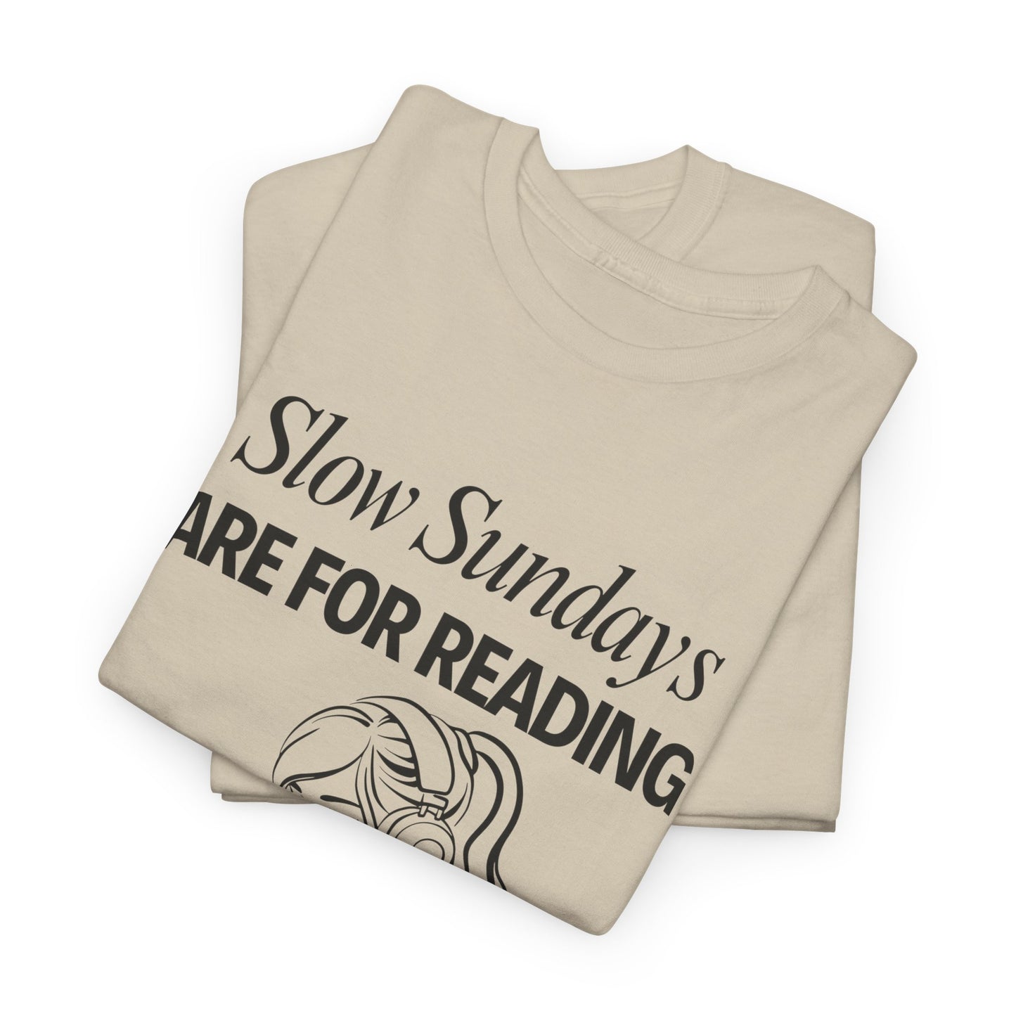 Slow Sundays Reading T-Shirt - Unisex