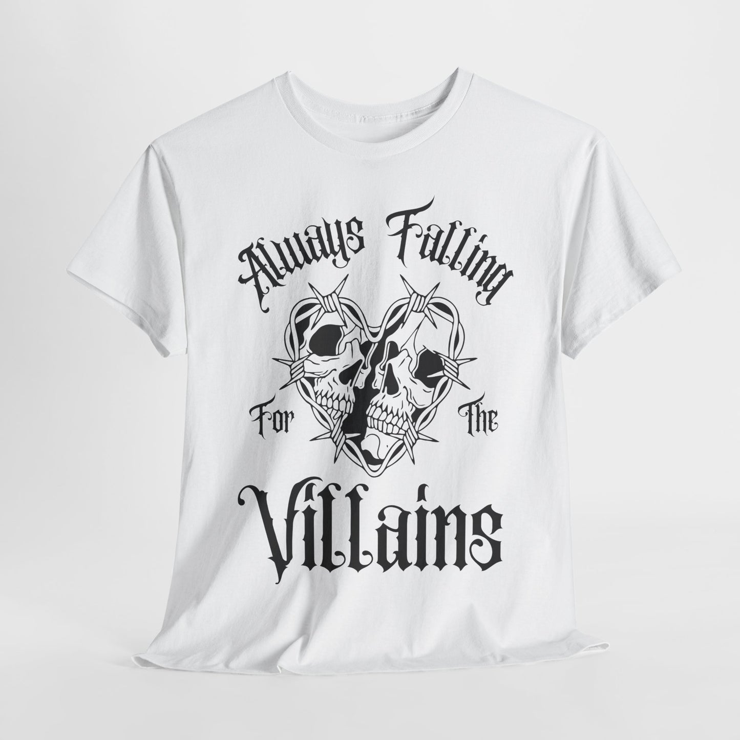 Always Falling for the Villains Unisex t-shirt