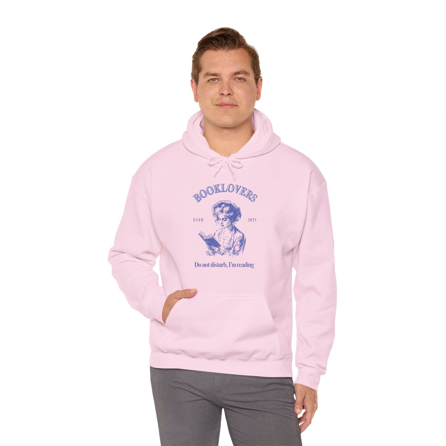 Book Lovers Hooded Sweatshirt - Cozy Unisex Pullover for Readers