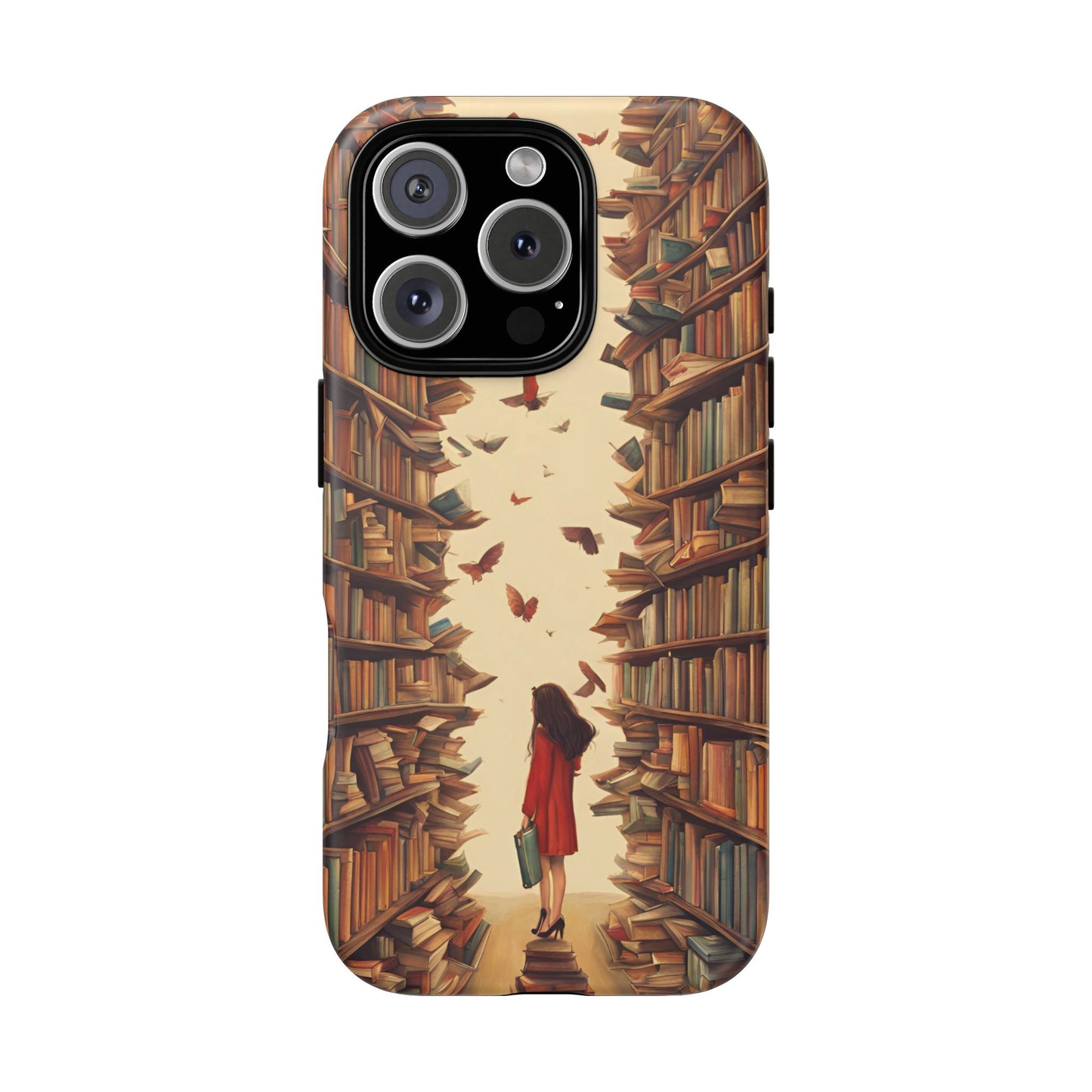 Literary Escape Phone Case - Book Lovers Design