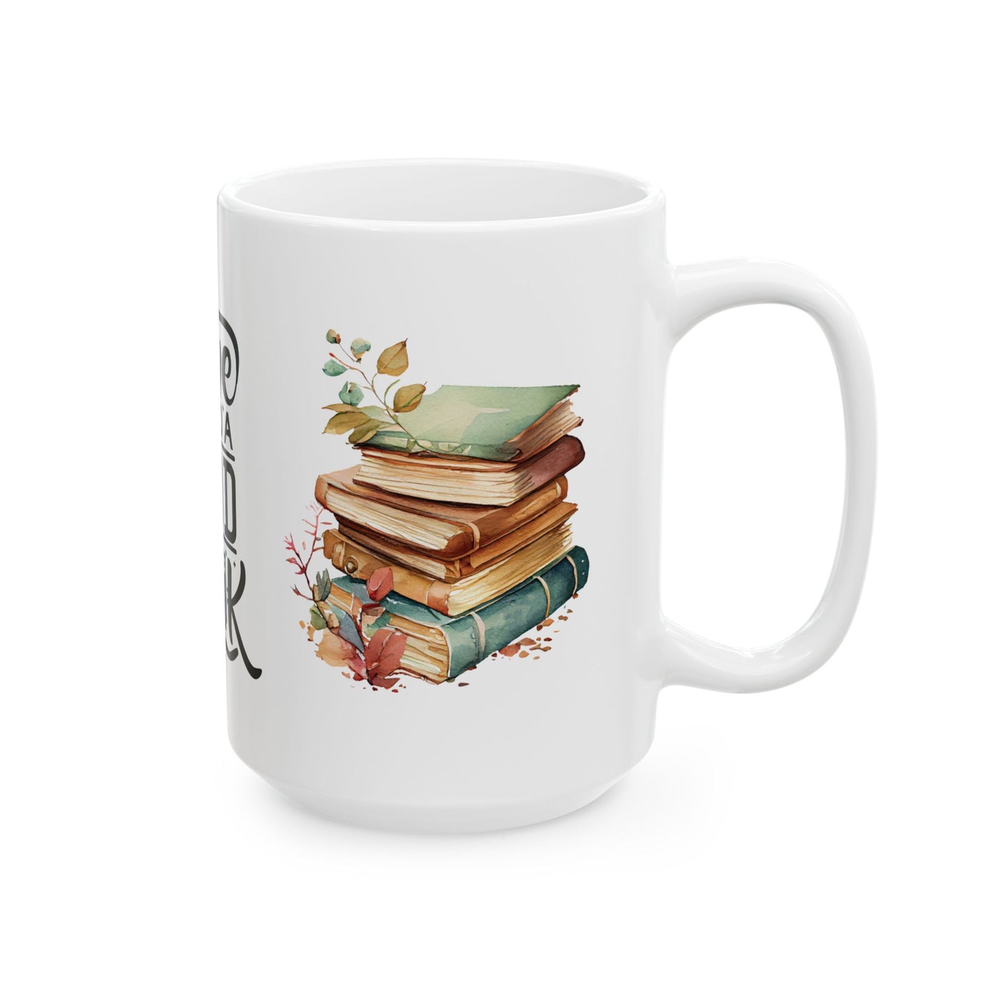 Dive into a Good Book Ceramic Mug - Perfect for Book Lovers