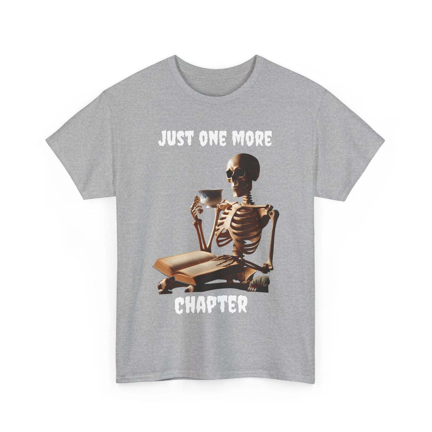 Just One More Chapter t-shirt - Perfect for Book Lovers