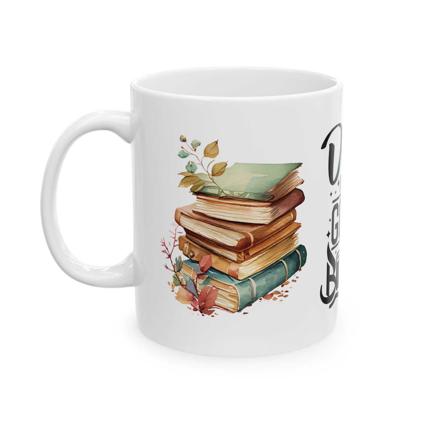 Dive into a Good Book Ceramic Mug - Perfect for Book Lovers