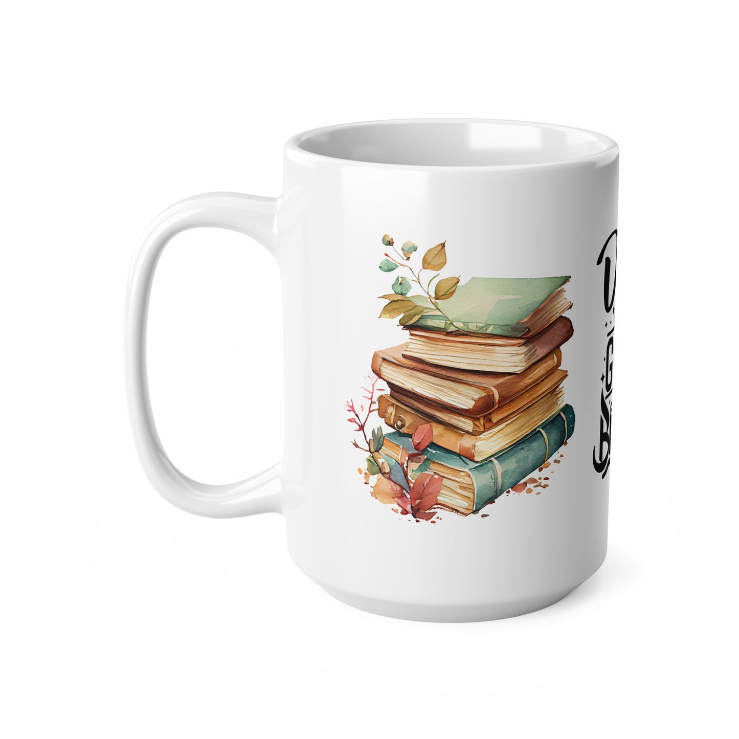 Dive into a Good Book - Ceramic Coffee Mug (11oz, 15oz) for Book Lovers