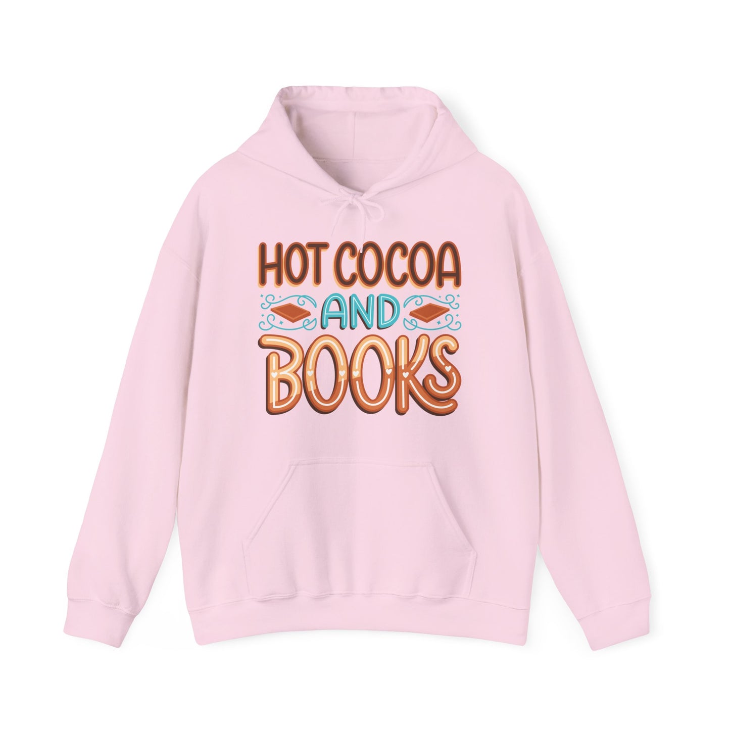 Hot Cocoa and Books Unisex Hoodie - Cozy Sweater for Book Lovers