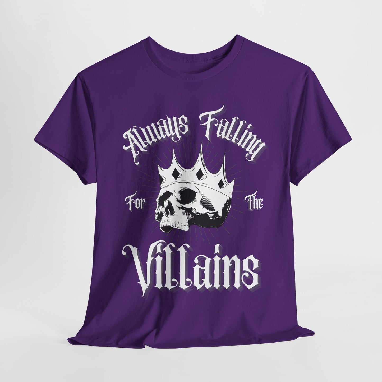 Always Falling for the Villains Unisex t-shirt