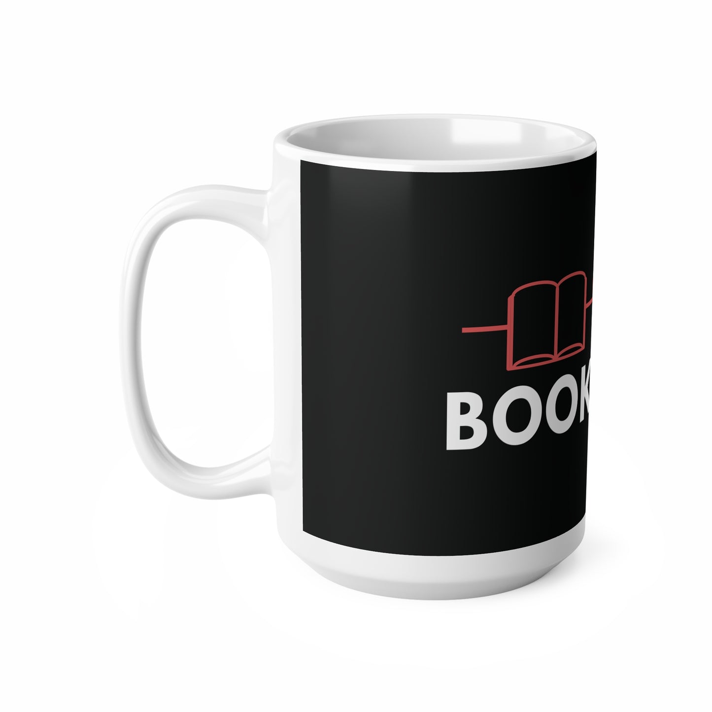 Bookaholic Ceramic Coffee Mug - Perfect Gift for Readers & Book Lovers