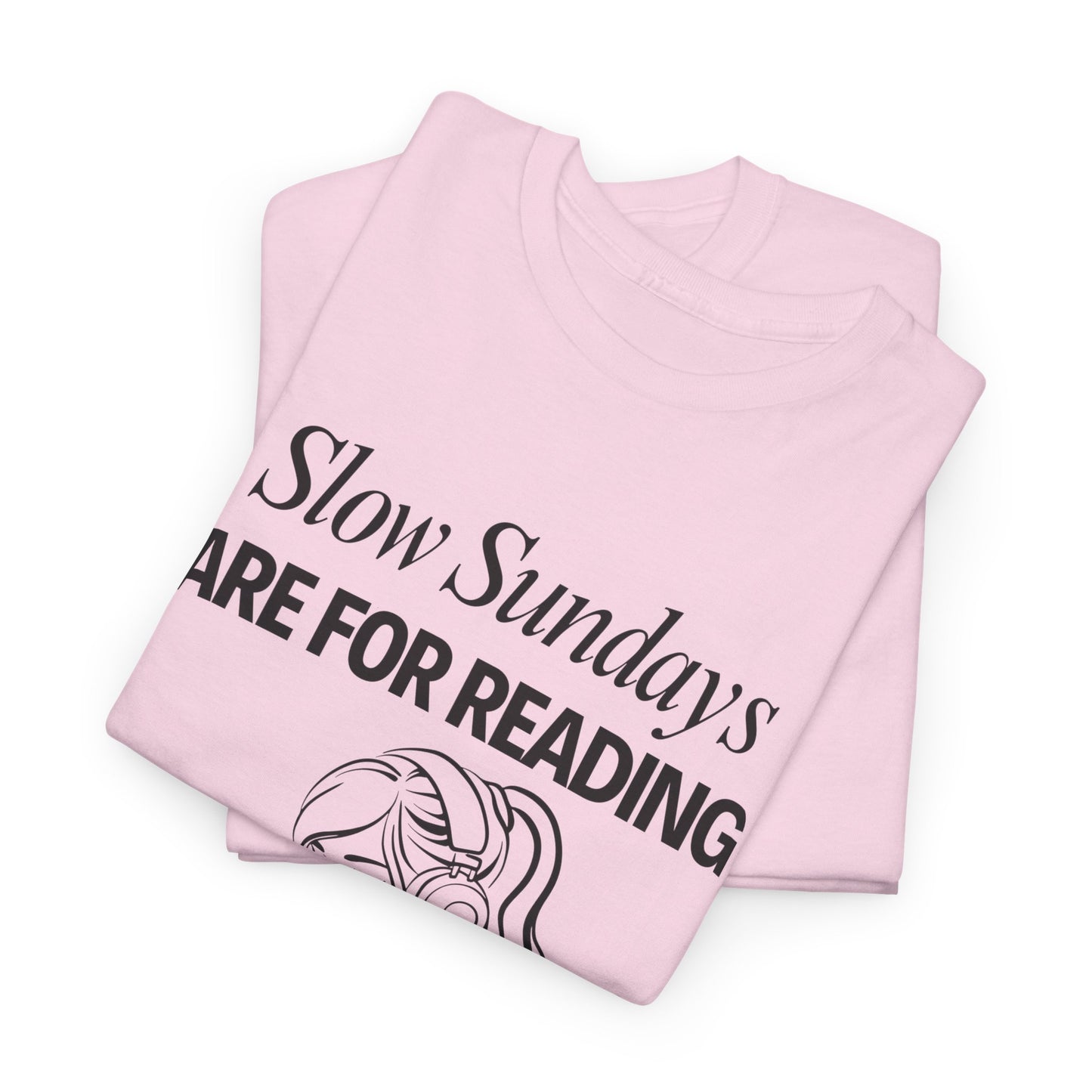 Slow Sundays Reading T-Shirt - Unisex